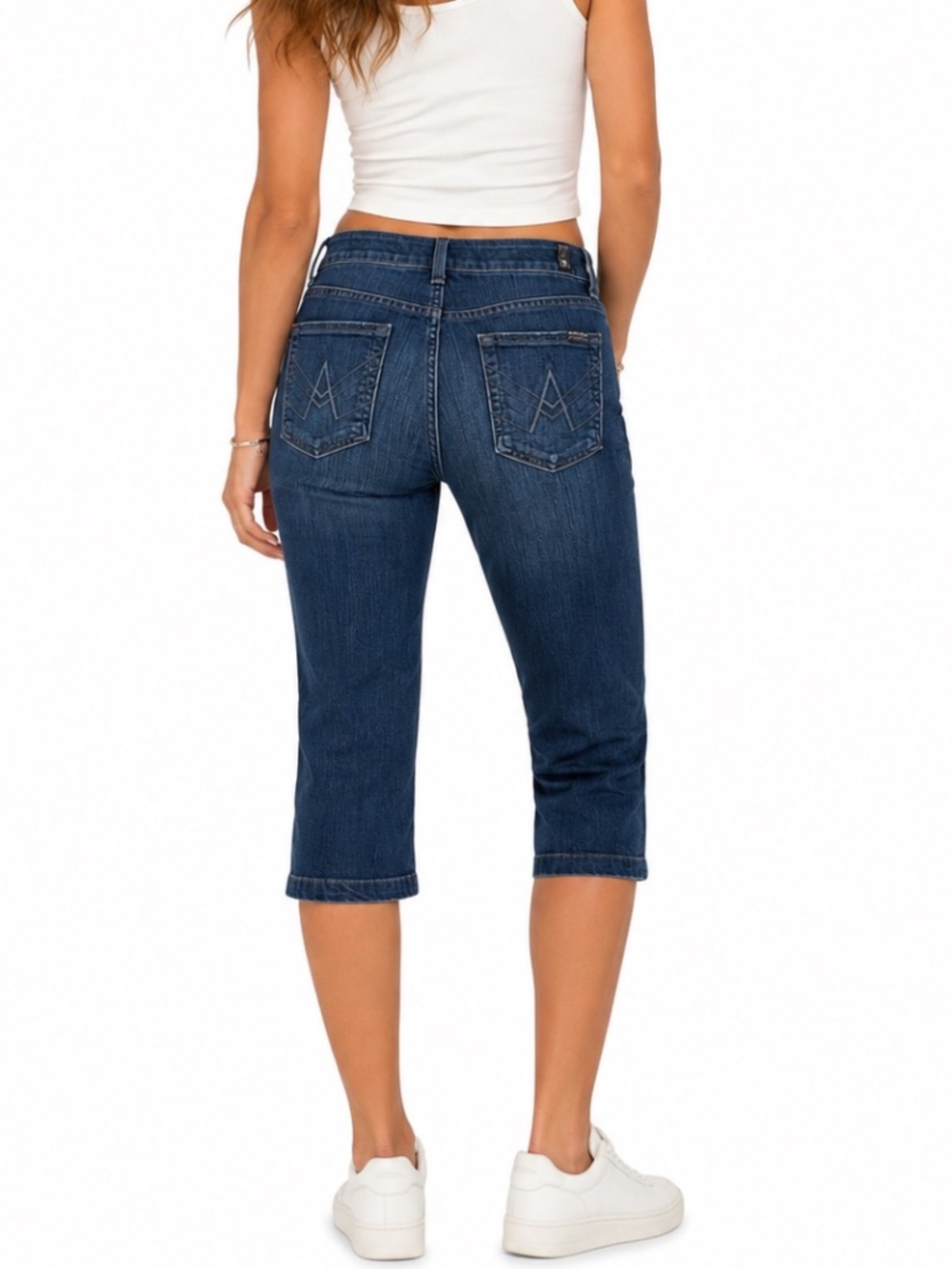 7 for all Mankind "A" Pocket Capri's Size 29